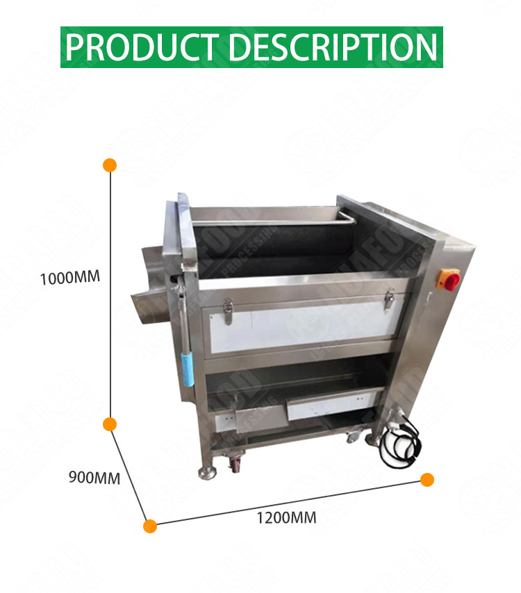 cassava emery yam washing peeling machine - Potato Peeling Machine - 1