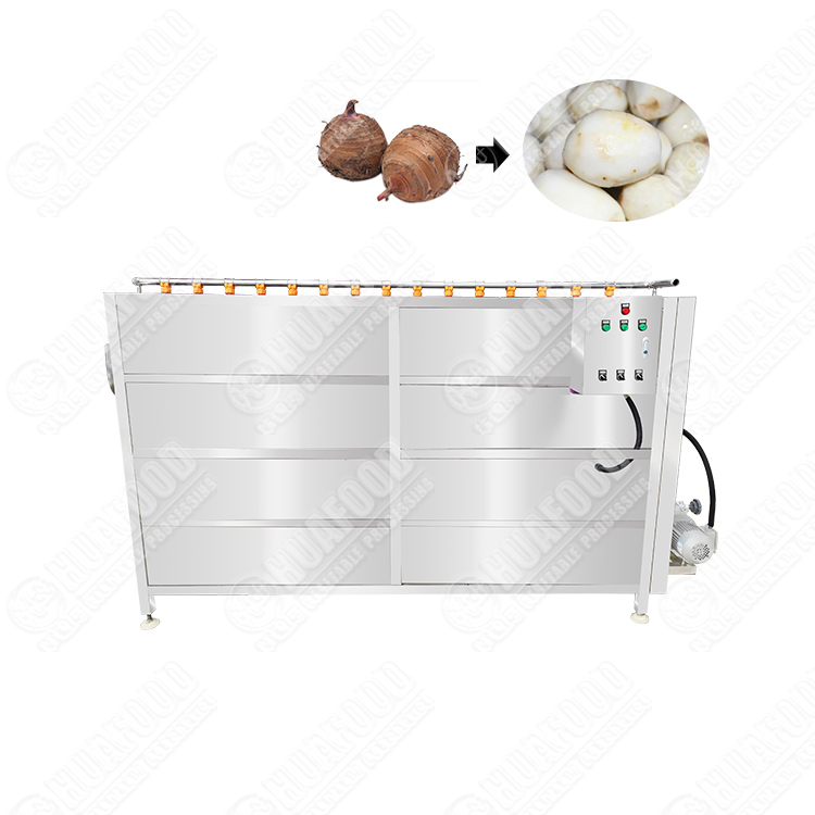 Potato Spiral peeling and cleaning machine