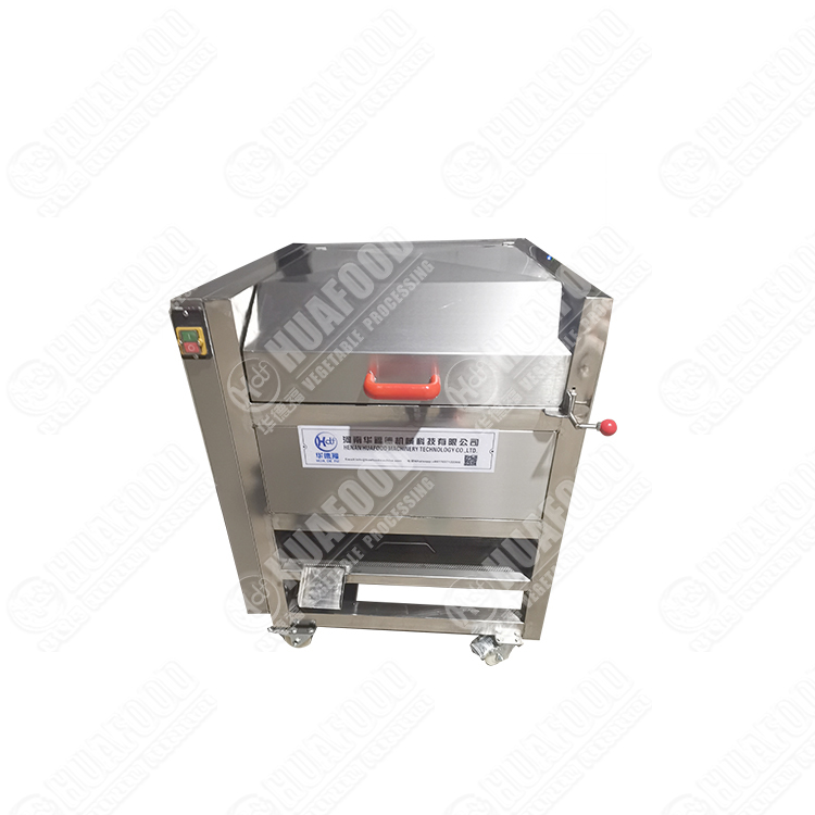 Ginger Radish Potato Washing Peeling Machine with stainless steel cover