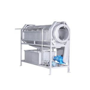 Barrel conveyor washing machine