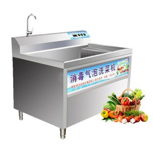 Air bubble fruit and vegetable washing machine home use