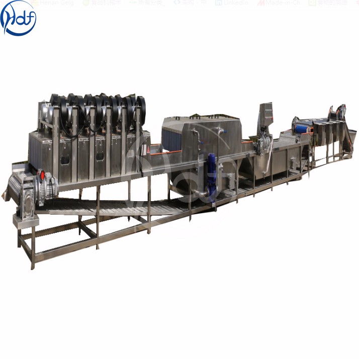 Multifunctional small vegetable washer cutting pickled vegetable processing machine - Fruit and vegetable washing production line - 2